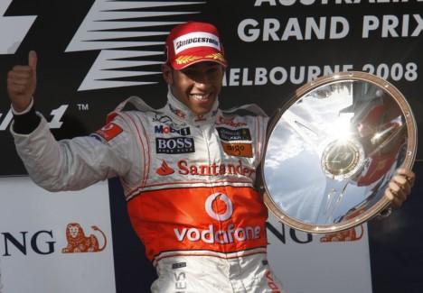 Lewis Hamilton lagde stærkt fra land med sejren i det australske Grand Prix